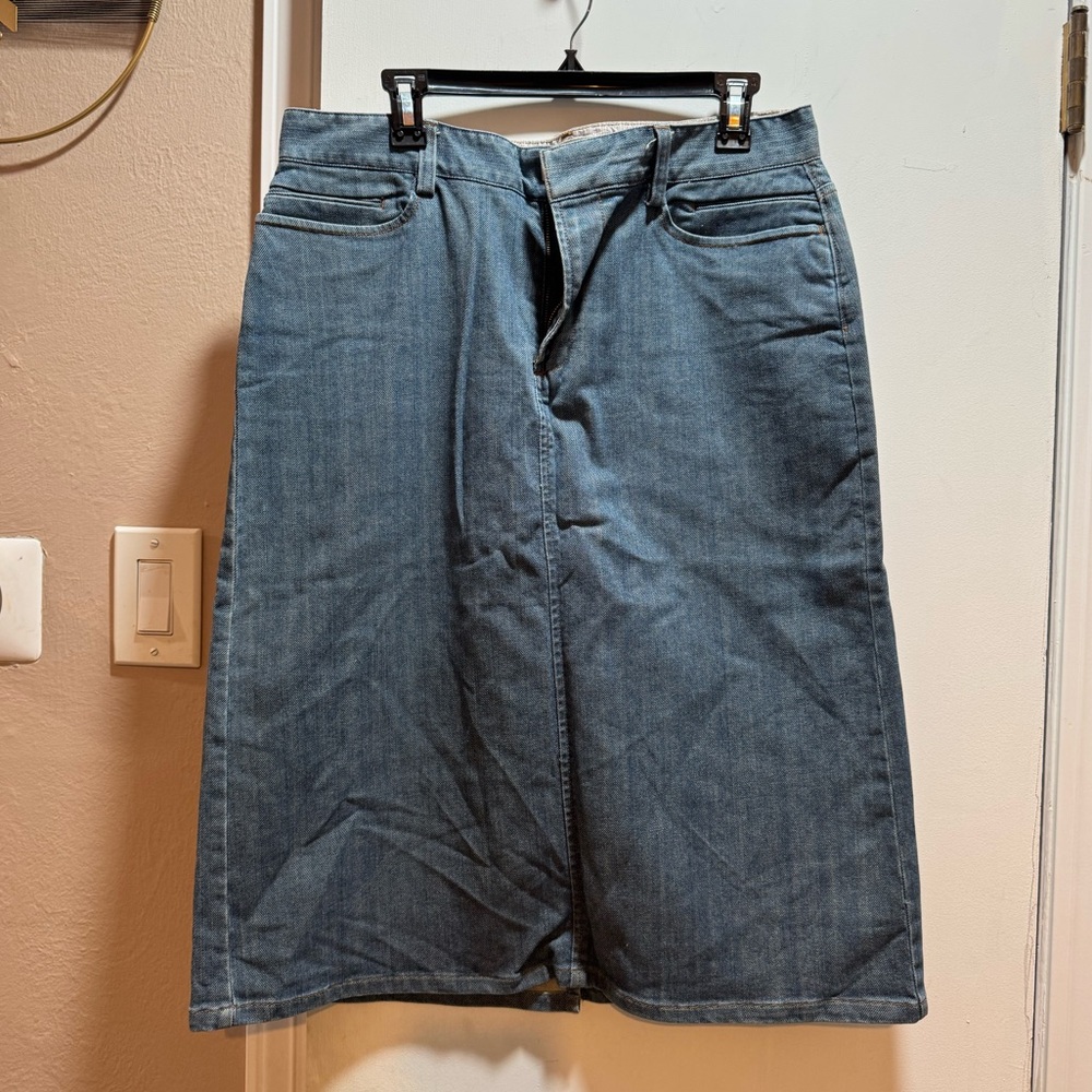 Preowned Vintage Gap Women’s Denim Skirt Size 14